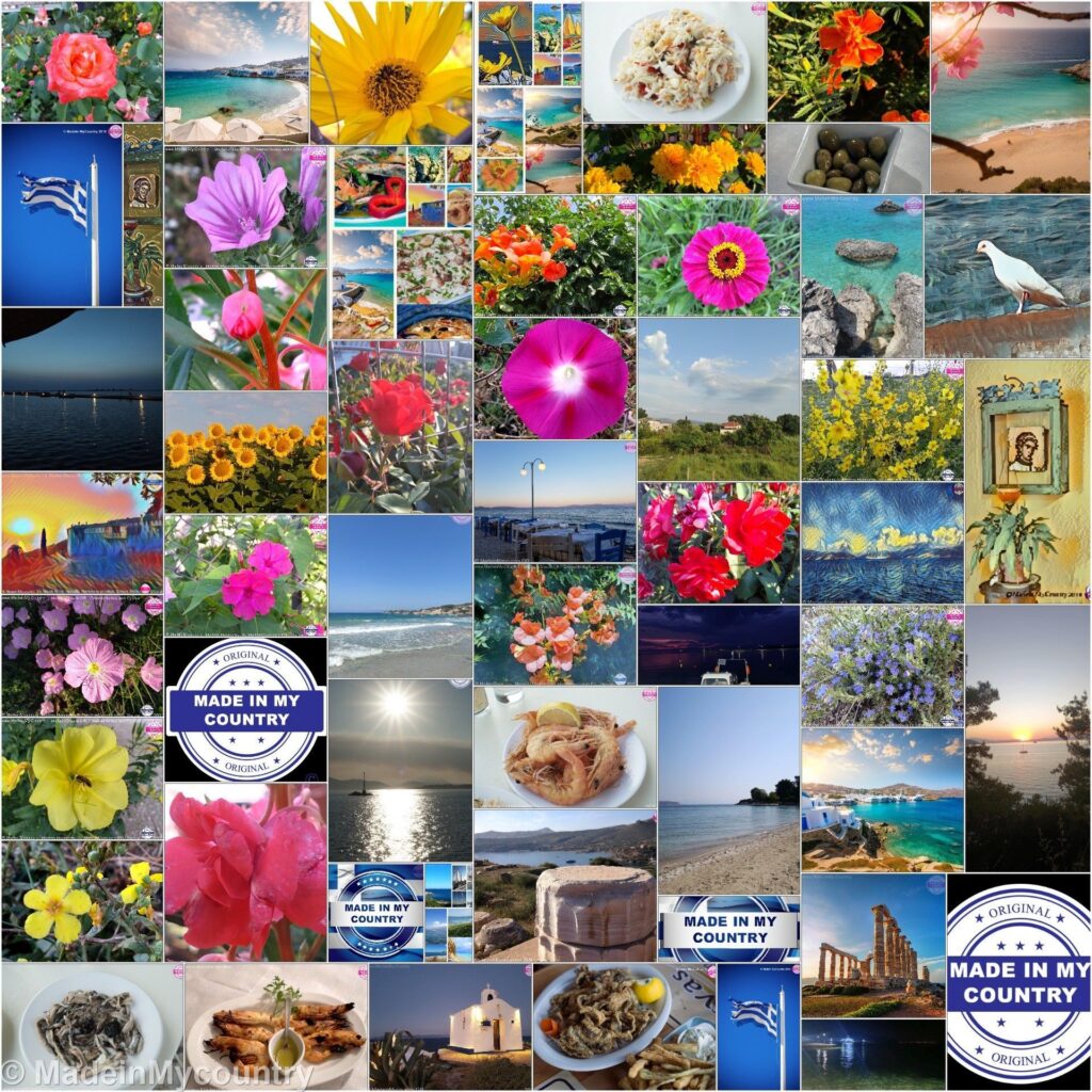 The Aegean sea of Greece (Hellas), Cyprus and the Greek islands!! MadeinMycountry is a global platform that celebrates and supports local history, culture, art, and nature conservation efforts. For two decades, we have been sponsoring local museums, cultural organizations, travel destinations, historical sites, and various cultural events around the world.